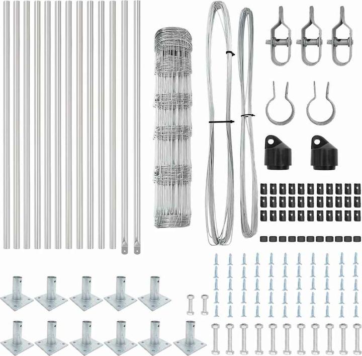 Produktbild vidaXL Outdoor-Zaunpfosten