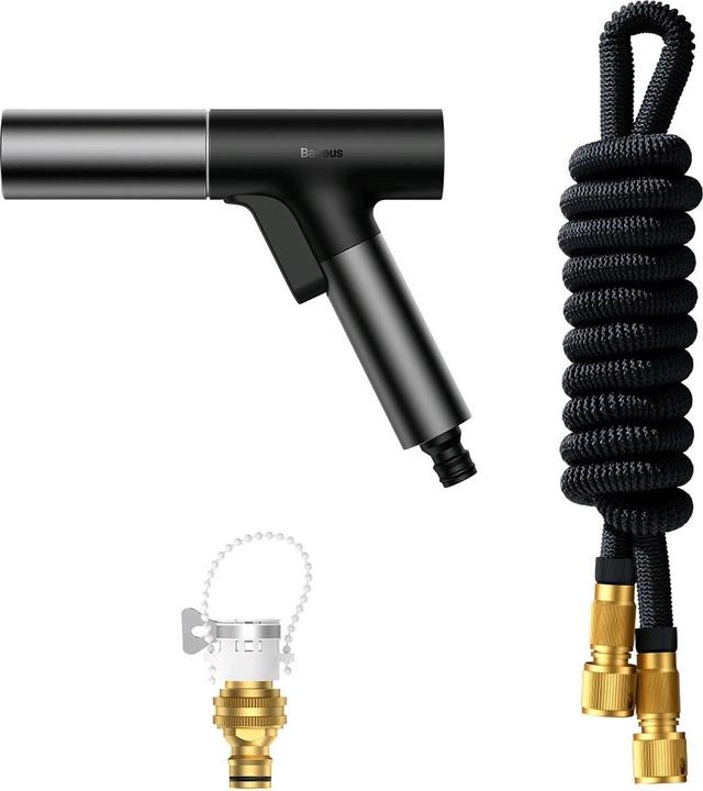 Produktbild Baseus GF5 water hose with nozzle for car washing 30m - Black