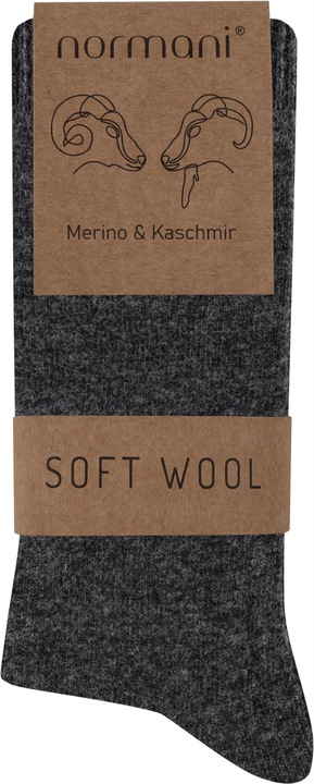 Produktbild Normani 3 Socken aus Cashmere und Merinowolle mit Komfortbund (3er Pack, 35 - 38)
