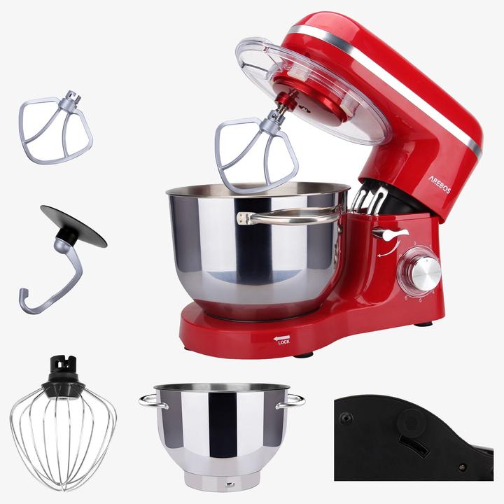 Actual product image Arebos Food processor (1500 W, 6 l)