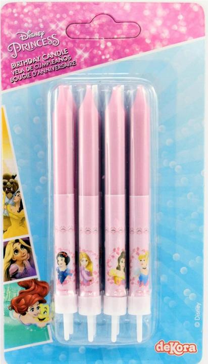 idiS Geburtstagskerzen Disney Prinzessin (12 Stk.)