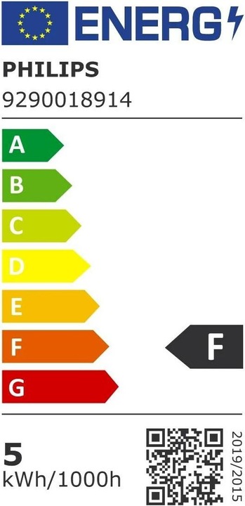 Energie-Label Philips Reflektor (E27, 4.50 W, 345 lm, 1 x, F)