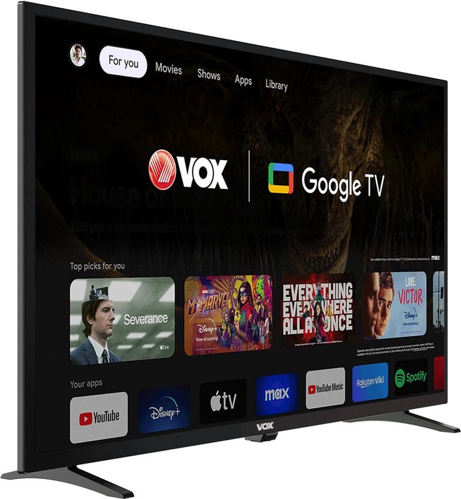 Actual product image Vox TV 32GOH200B (Google TV) (32", LED, HD ready)