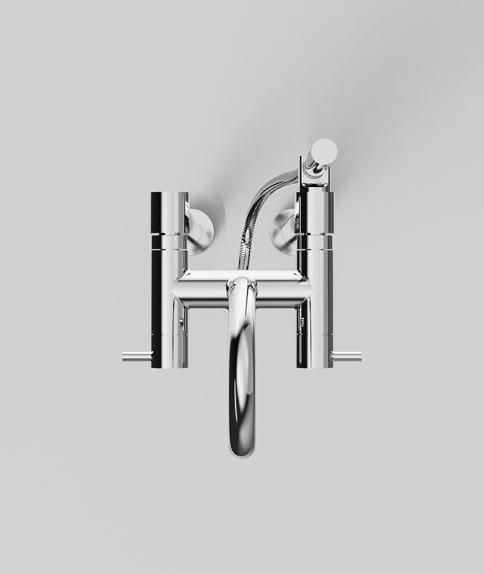 Actual product image Steinberg series 100 bath faucet, freestanding, projection: 231mm, 1001162