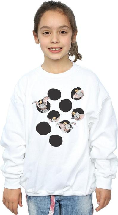 Actual product image Disney Girls Dumbo Peekaboo Sweatshirt (140, 146)