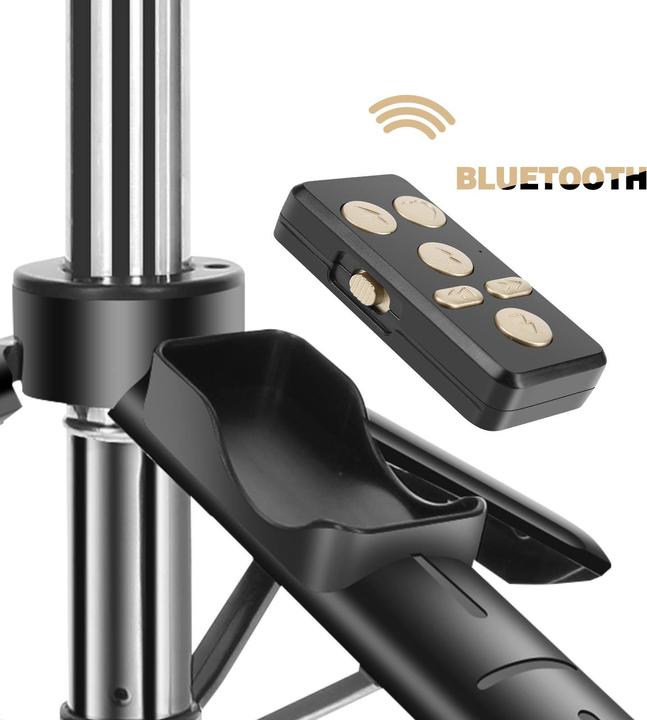 Produktbild Forever Bluetooth Selfie Stick Stativ SST-100 schwarz