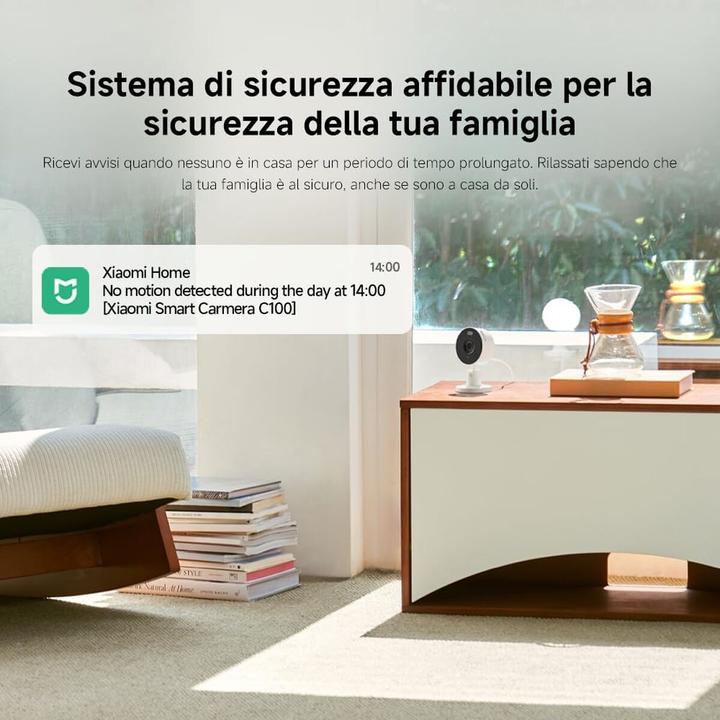 Immagine prodotto Xiaomi Smart-Kamera C100 2K EU BHR07OGL (2304 x 1296 Pixels)