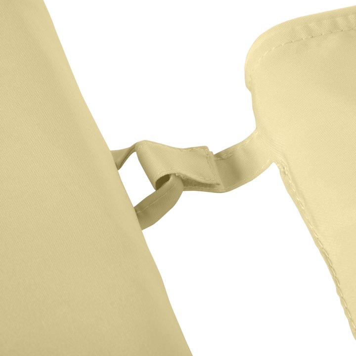 Produktbild Outsunny Liegenauflage mit Kopfkissen (198 x 53 x 5 cm)