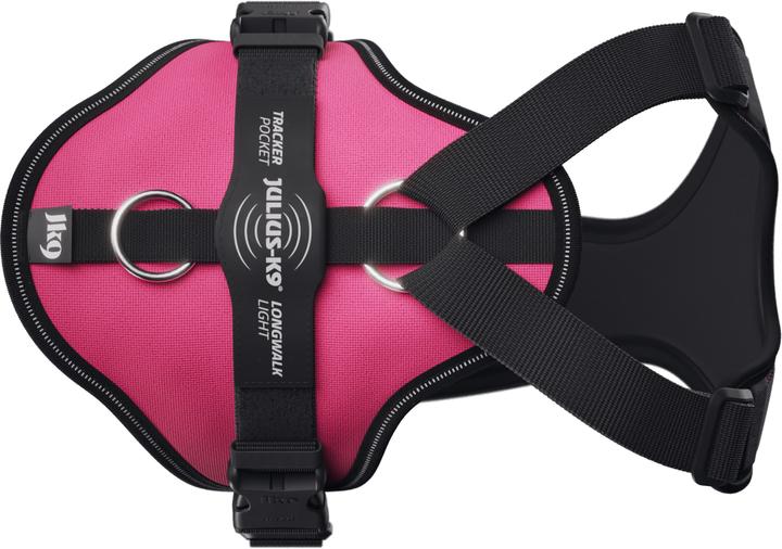 Produktbild Julius-K9 K9 Longwalk light sele w/trackerpocket,Dark pink,L (L, Hund, Allgemein)