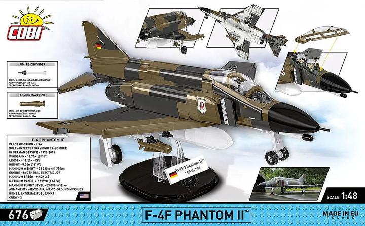 Produktbild Cobi ARMED FORCES 5898 F-4F PHANTOM II (LUFT.) 666K