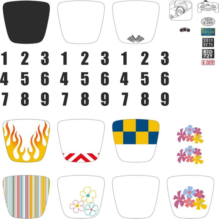 Productafbeelding Kidywolf Op afstand bestuurbare auto 1:12 blauw