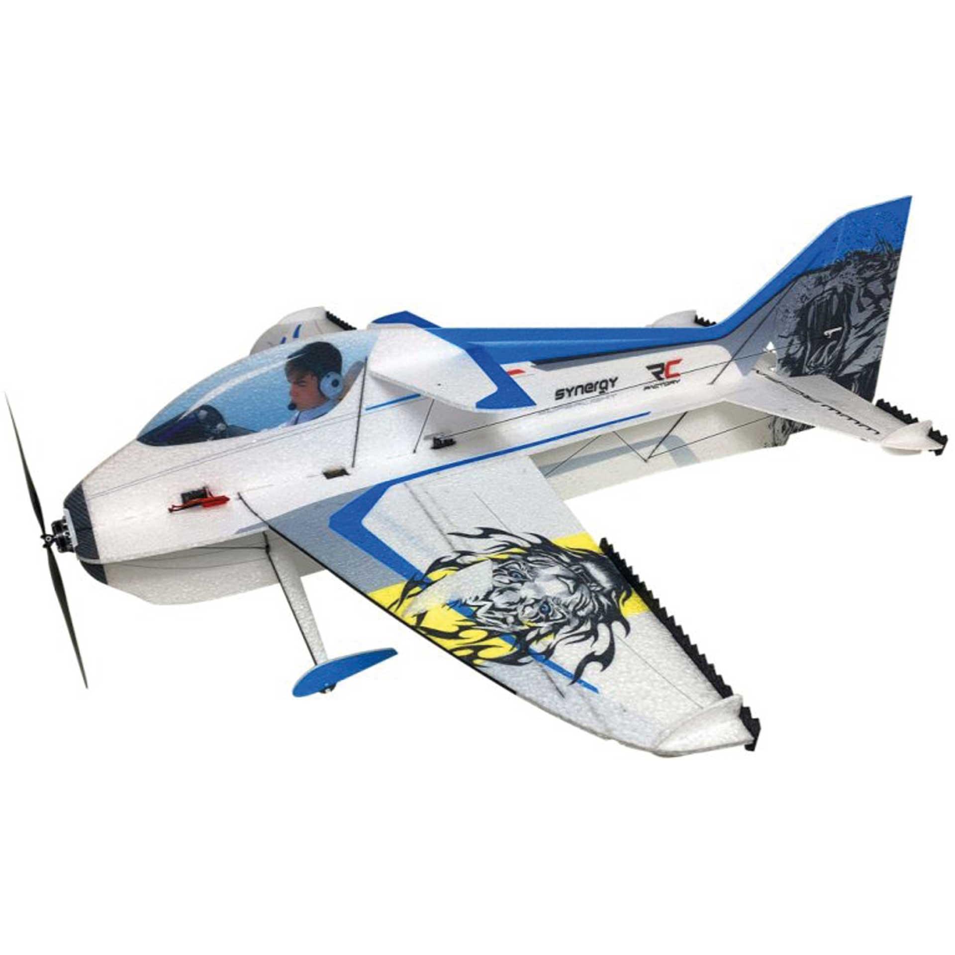 RC Factory RC-Factory Synergy (blau) Combo / 845 mm F3P (Kunstflug)