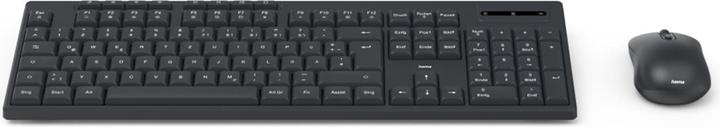 Produktbild Hama WKM-200 Funk Tastatur, Maus-Set Deutsch, QWERTZ Schwarz (DE)