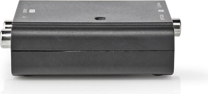 Produktbild Nedis Digital Audio Converter 2-Weg Anschlüsse - Eingang: 1x S / PDIF (RCA) Buchse / 1x TosLink Buch (0.05 m, Optisch)
