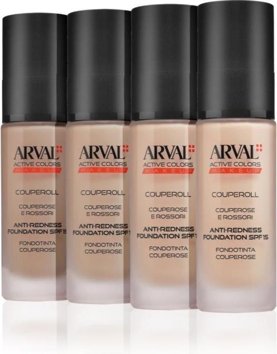 Actual product image Arval Couperoll Anti-Redness Foundation Spf 15