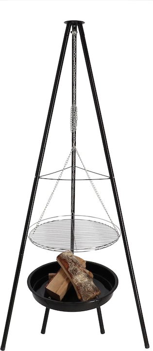 Esschert Design Bbq Fire Bowl With Tripod Ff562 (68 cm)