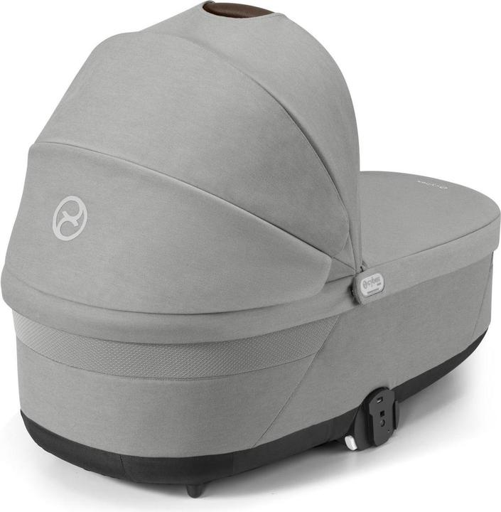 Actual product image Cybex COT S LUX Stone Grey | mid grey