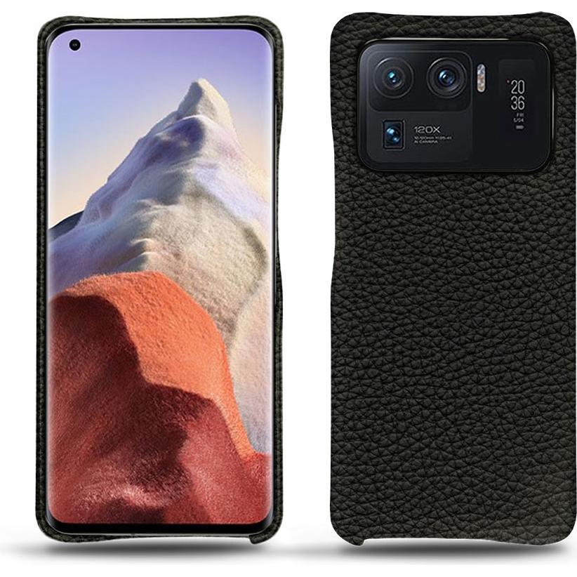 Noreve Lederschutzhülle (Xiaomi Mi 11 Ultra), Smartphone Hülle, Schwarz