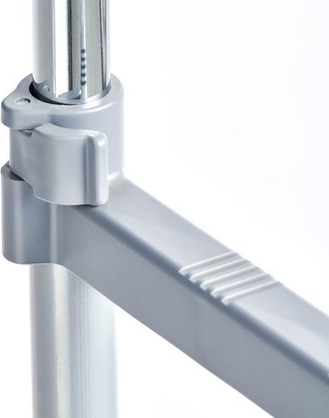 Productafbeelding Zeller Present Kledingrek met rollen