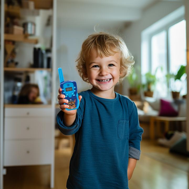 Produktbild OTL Kinder Walkie-Talkies mit 1 Km Reichweite, lange Spielzeit mit starken Li-Ion Akkus, Offizielles (1 km)