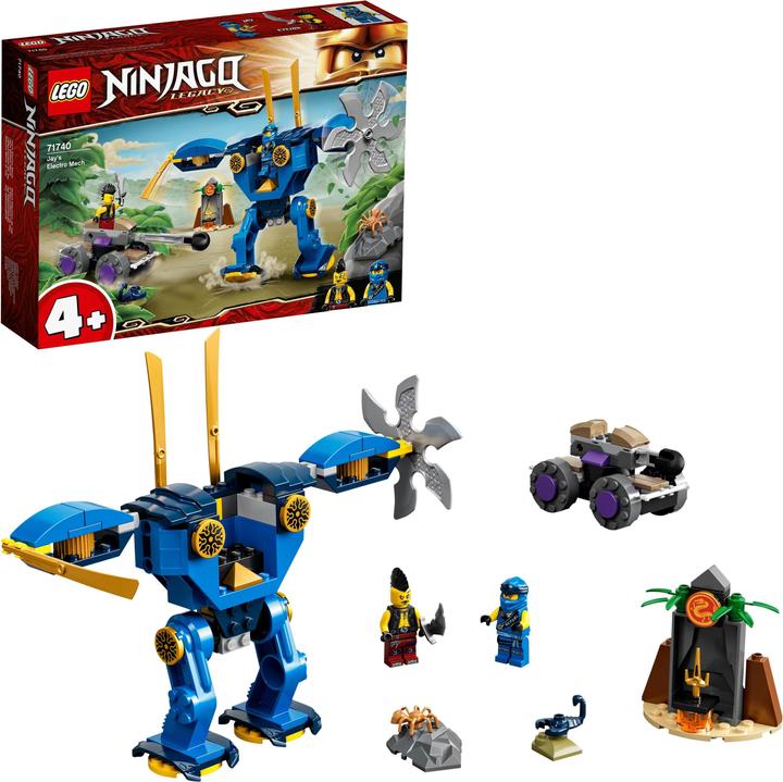 Produktbild LEGO Jays Elektro-Mech (71740, LEGO Ninjago)
