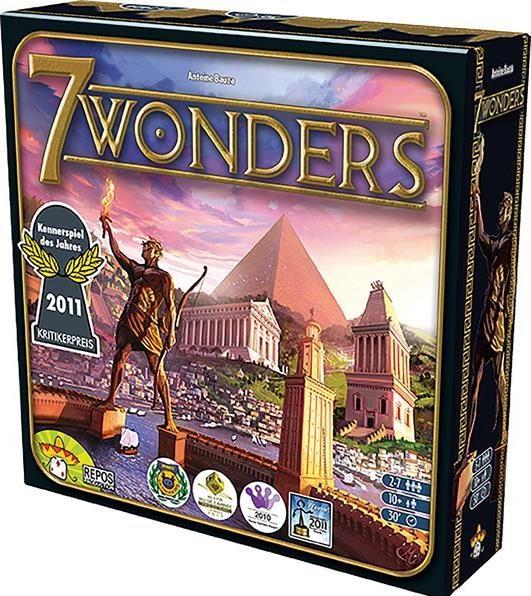 Produktbild Asmodée 7 Wonders Classic Bundle (Deutsch, 3 - 7 Spieler)