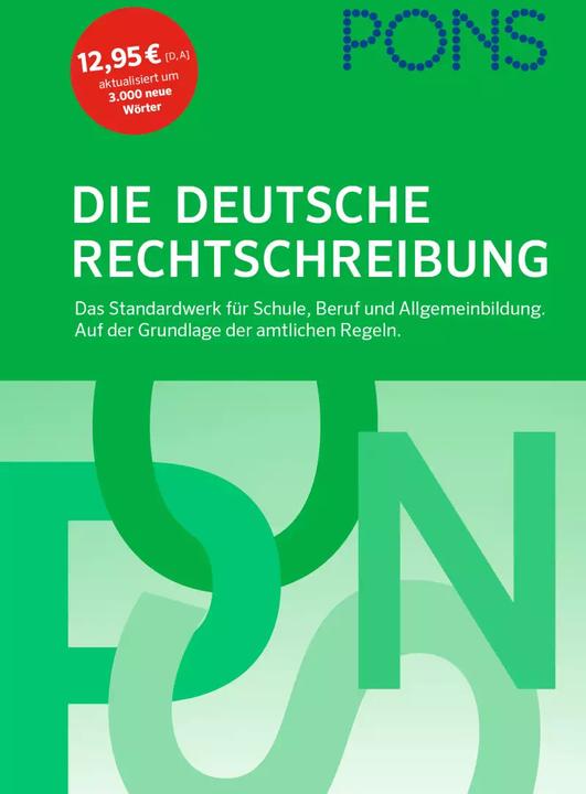 Produktbild Die Deutsche Rechtschreibung (Deutsch, 2022)