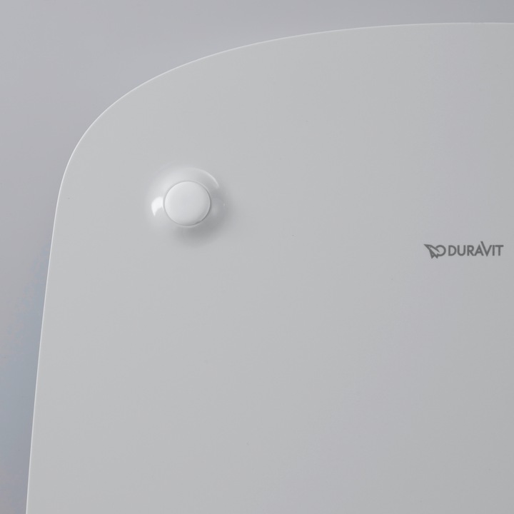 Productafbeelding Duravit WC-zitting DURASTYLE zonder softclosemechanisme wit
