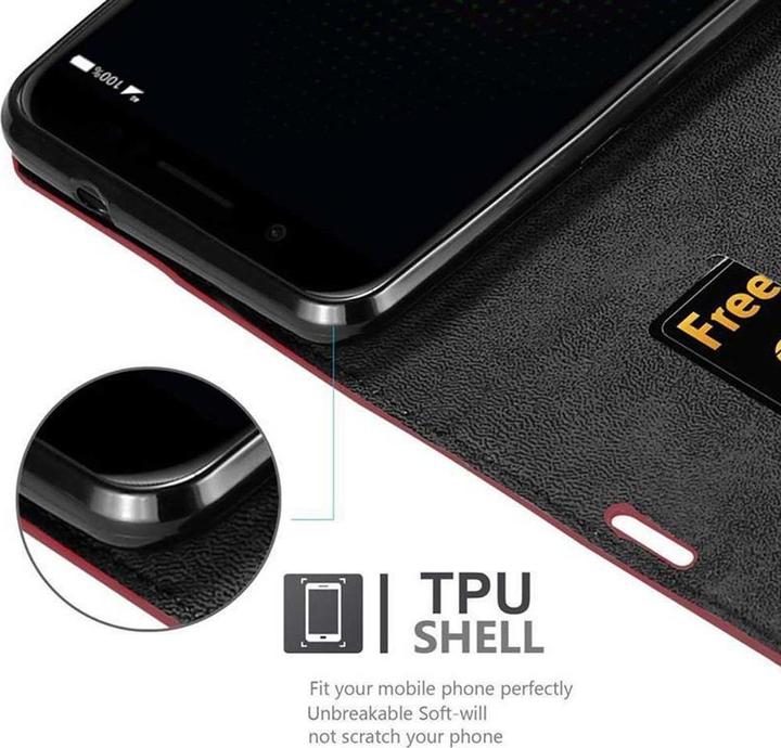 Productafbeelding Cadorabo Boek Onzichtbare Magneethoes (Xiaomi zwarte haai)