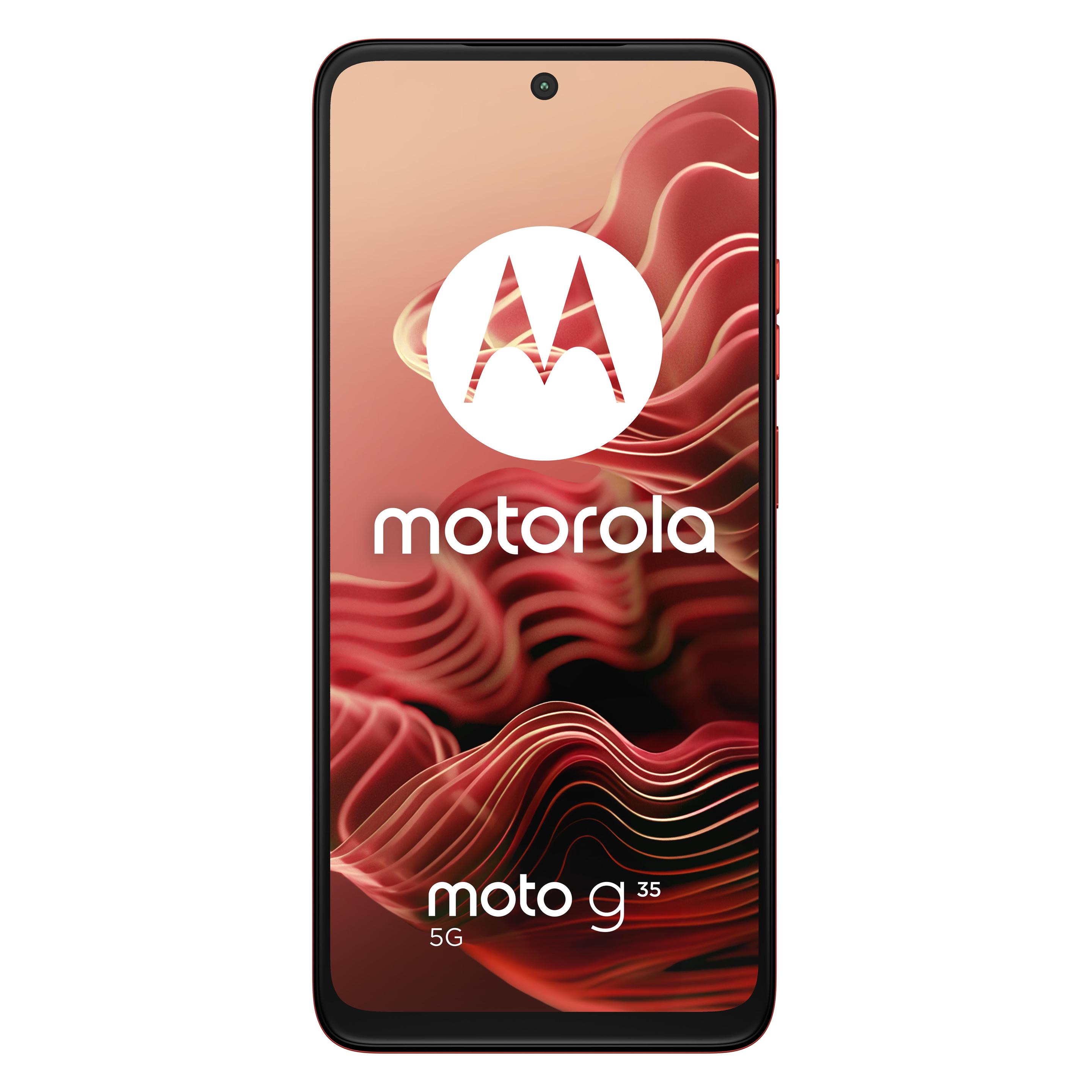Moto g35 5G DS 128/8GB Guava Red (128 GB, Guava Red, 6.72", Dual SIM, 5G) (PB3K0012PL)