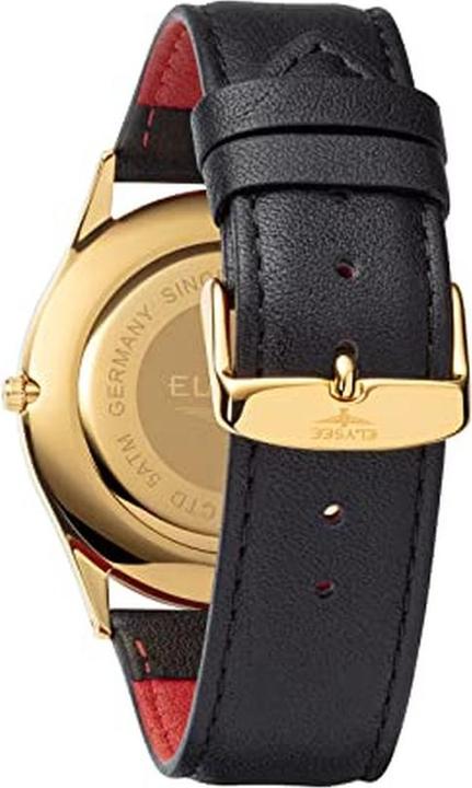 Actual product image Elysee Diomedes II Quartz, Sapphire Coating, 5 ATM, Leather Strap