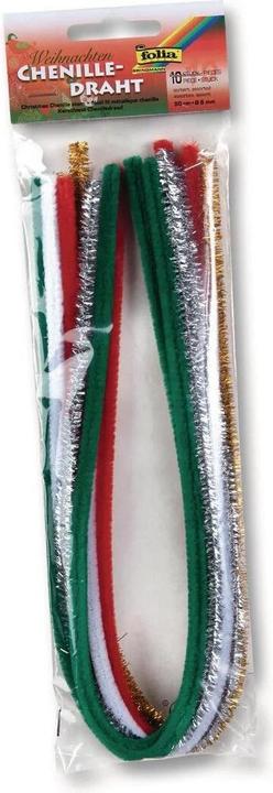 Produktbild Folia Chenilledraht Weihnachten (0.50 m)