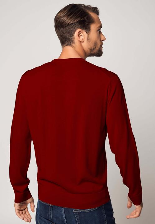 Actual product image Bellemere Pullover Pure Crew Neck Merino-Cashmere Sweater (XL)
