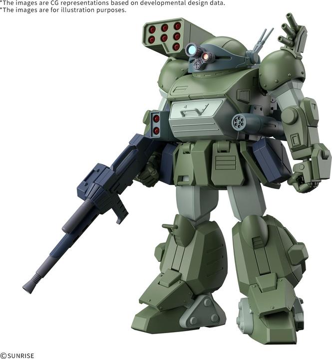 Actual product image Bandai Votoms - Scopedog Turbo High Grade