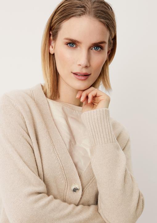 Produktbild s.Oliver Strickjacke Cardigan mit Kaschmir (42)