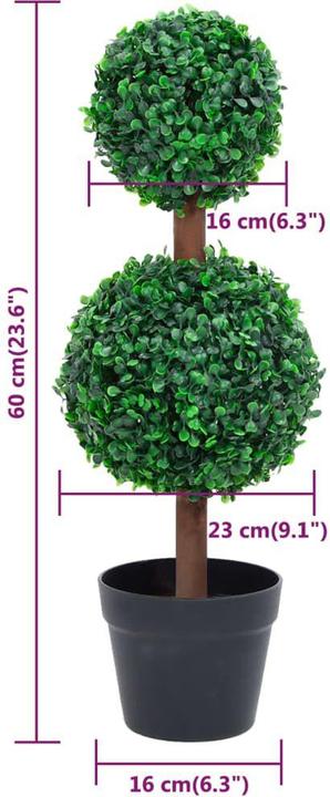 Produktbild vidaXL Kunstpflanze (60 cm)