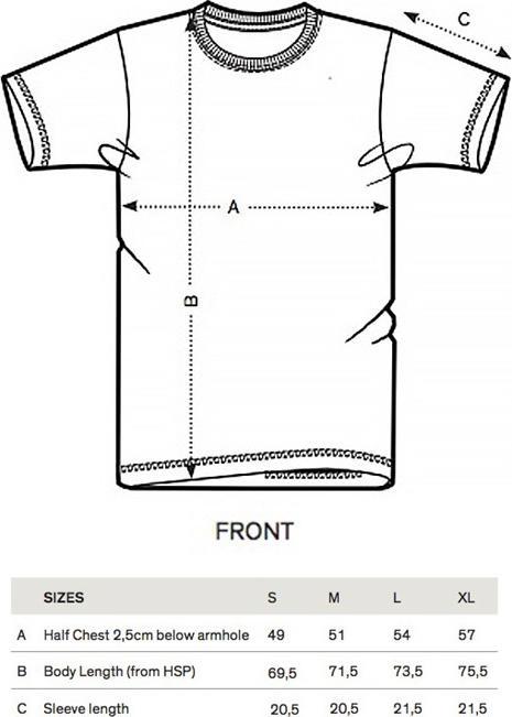 Actual product image Skate.ch Caps Lock Big T-Shirt (XXL)