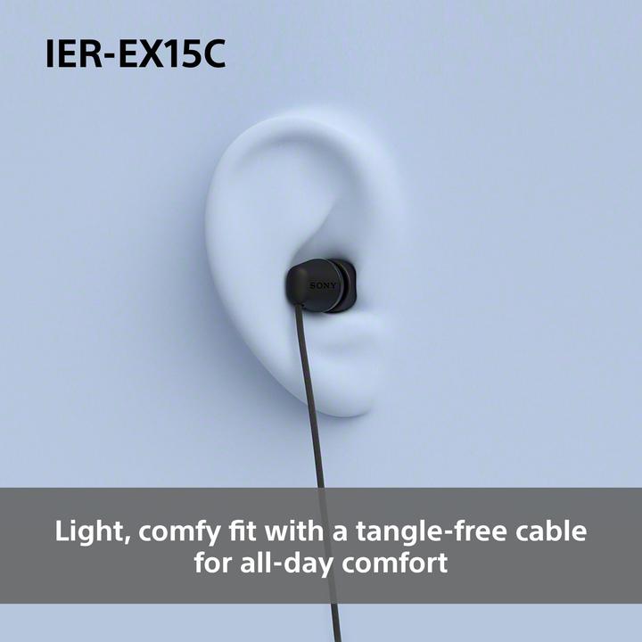 Actual product image Sony IER-EX15C (No noise cancellation, Cable)