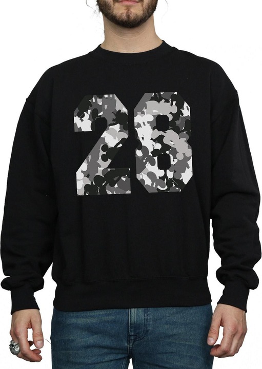 Immagine prodotto Disney Mickey Mouse Pattern 28 Felpa Uomo (XL)