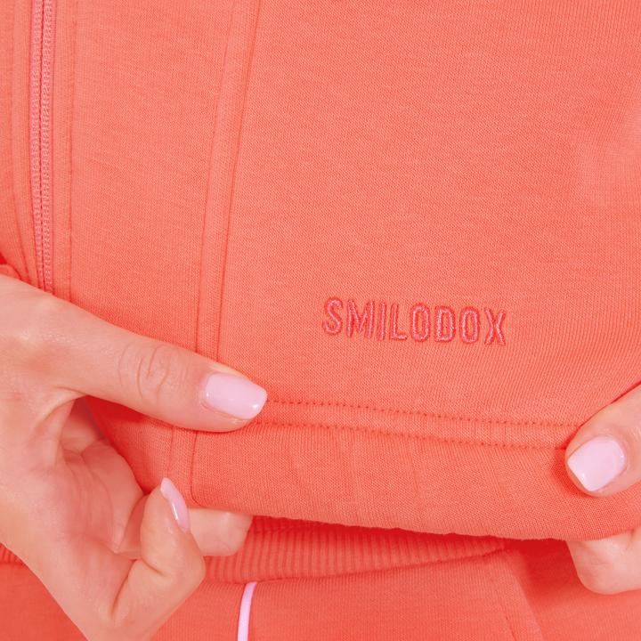 Produktbild Smilodox Crop Zip Hoodie Elma (XS)