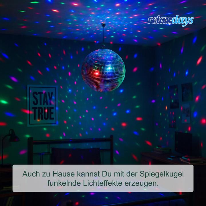 Produktbild Relaxdays Discokugel Ø 40 cm (40 cm)