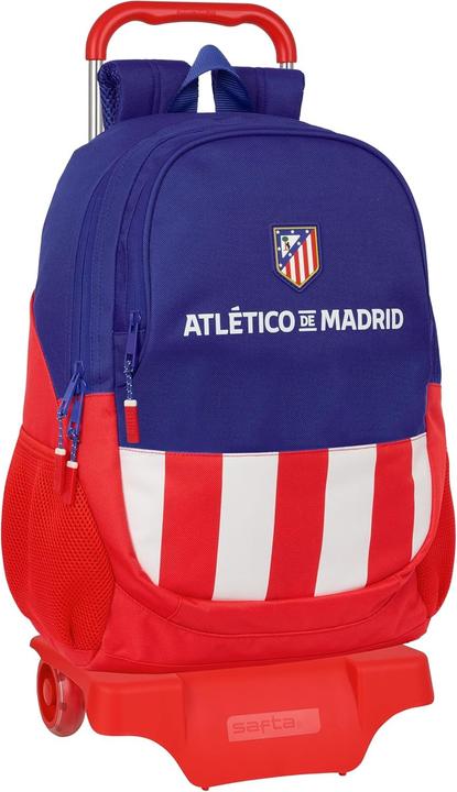 Actual product image Safta Atletico de Madrid School Backpack with Trolley