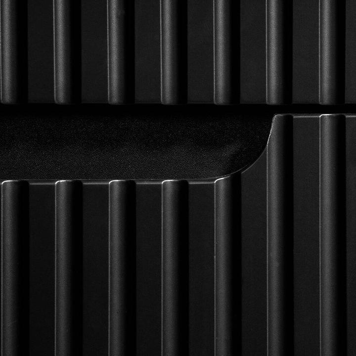 Produktbild En.Casa Waschtisch Skelbolu 80x60x40 cm Schwarz/Eichenoptik