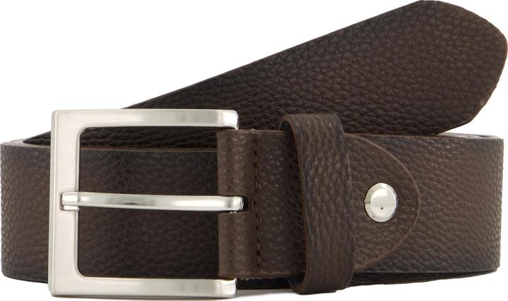 Actual product image Men+ , Gürtel, Lederoptik, 4cm breit, Metall-Schliesse, bis Gr. 170cm (60)