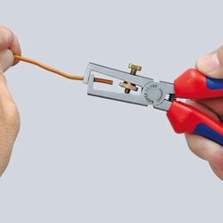 Productafbeelding Knipex Striptang met openingsveer, universeel 11 02 160 (160 mm)