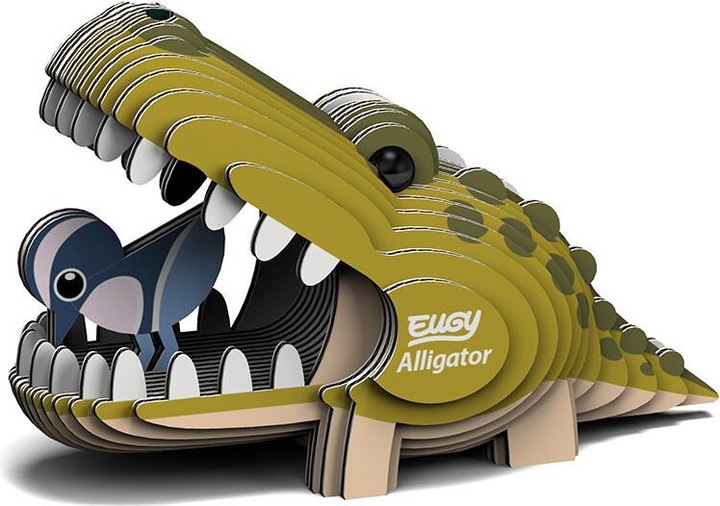 Actual product image Eugy 3D Craft Set Alligator (MQ6)