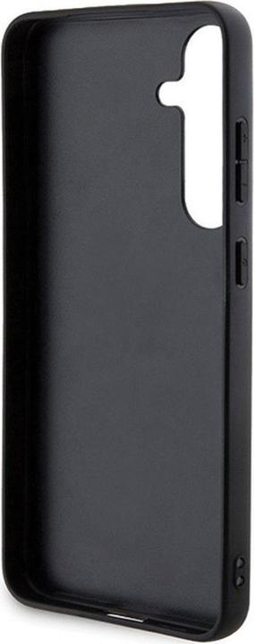 Productafbeelding Karl Lagerfeld KLHCSPSAKCMPK S921 hardcase czarny/zwart Saffiano Karl & Choupette Metalen speld (Samsung Galaxy S24)
