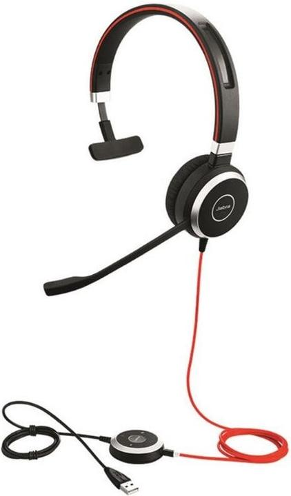 Actual product image Jabra Evolve 40 UC Mono (Cable, USB-C)