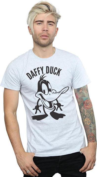 Produktbild Looney Tunes Daffy Duck Large Head TShirt (L)