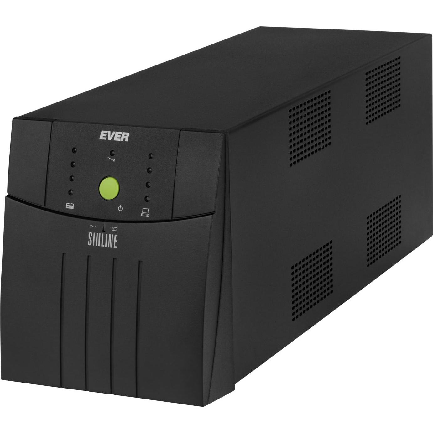 Thumbnail - Ever UPS Sinline 1600 USB HID (1600 VA, 1040 W, Line-Interaktiv USV), USV